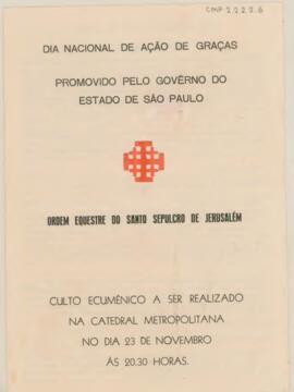 Culto Ecumênico