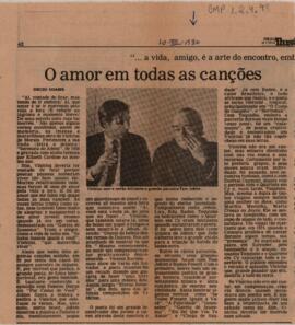O amor em todas as canções