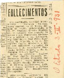 Fallecimentos