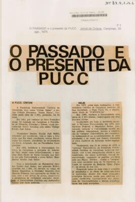 O passado e o presente da PUCC