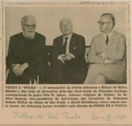 Visita à "Folha"