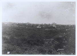 Cidade de Muzambinho vista do lado da estação da Mogyana