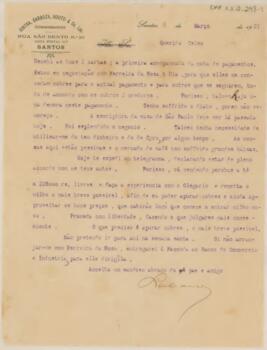 [Carta pessoal]