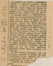 [Nota de falecimento]