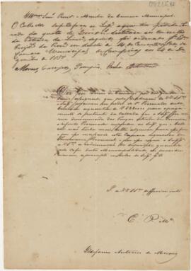 [Carta de pedido de encaminhamento]