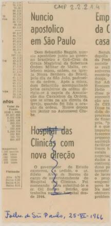 Núncio Apostólico em São Paulo