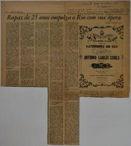 Rapaz de 25 anos empolga o Rio com sua ópera
