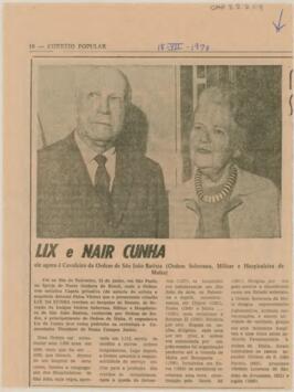 Lix e Nair Cunha