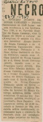 [Nota de falecimento]