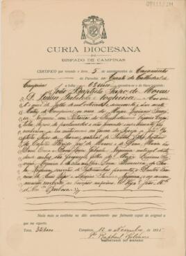 [Certidão de Casamento]