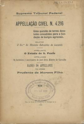 Appelação Civel n. 4.216