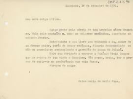 [Carta de agradecimento]