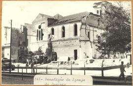 Demolição da Igreja do Rosário