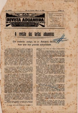 A revisão das tarifas aduaneiras