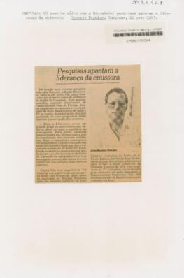 Pesquisas apontam a liderança da emissora