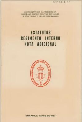 Estatutos - Regimento Interno - Nota Adicional