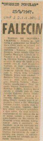 [Nota de falecimento]