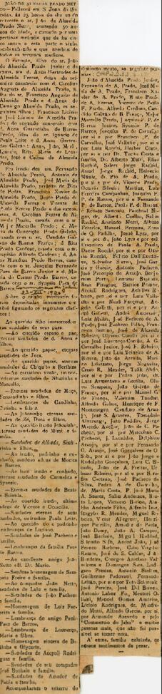 [Nota de falecimento]