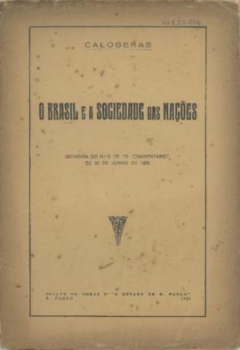 O Brasil e a Sociedade das Nações