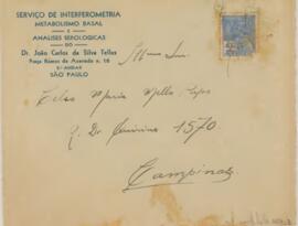 [Carta pessoal]