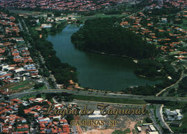 Vista aérea da Lagoa do Taquaral