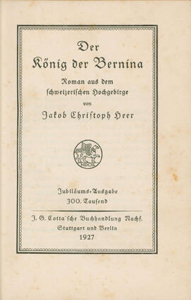 Der König der Bernina