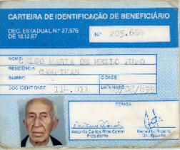 Carteira de Identificação do Beneficiário