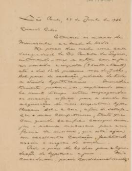 [Carta pessoal]