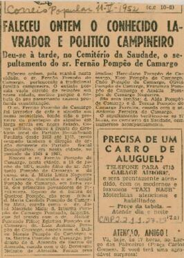 [Nota de falecimento]
