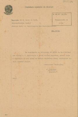 [Carta de encaminhamento]