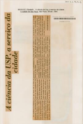 A ciência da USP, a serviço da cidade