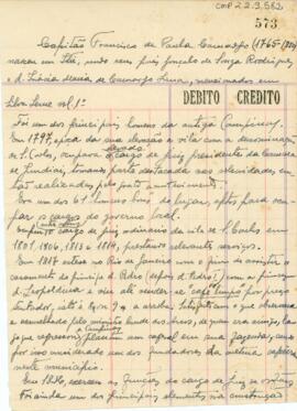 [Biografia de Francisco de Paula Camargo]