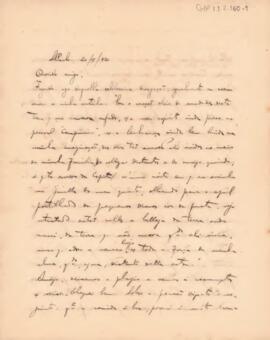 [Carta pessoal]