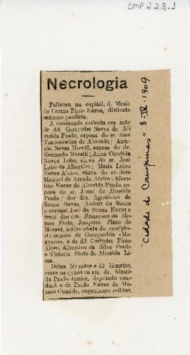 Necrologia