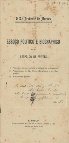 Esboço Político e Biográfico