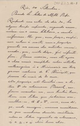 [Carta de esclarecimento]