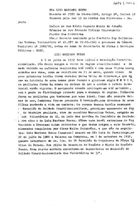 Rua Luiz Mariano Bueno