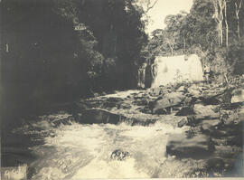 Cachoeira na fazenda Modelo de Piracicaba