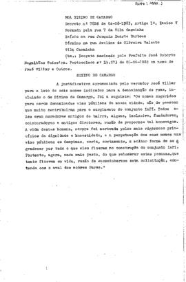 Rua Sizino de Camargo