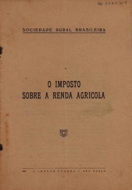 O imposto sobre a renda agricola