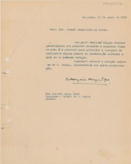 Carta de Pedido de Informação