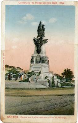 Estátua dos Irmãos Andrade – Praia do Gonzaga