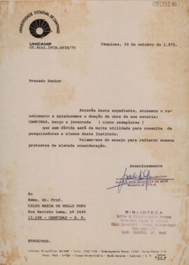 [Carta de Agradecimento]