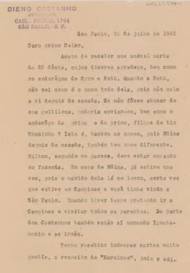 [Carta pessoal]