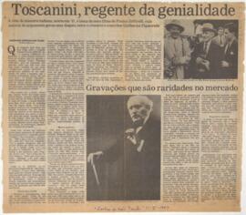 Toscanini, regente da genialidade