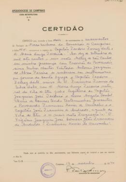 [Certidão de casamento]
