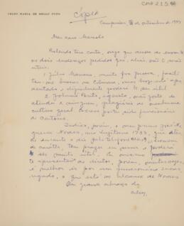[Carta de encaminhamento]