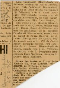 [Obituário de Luiz Cavalcanti Bierrenbach]