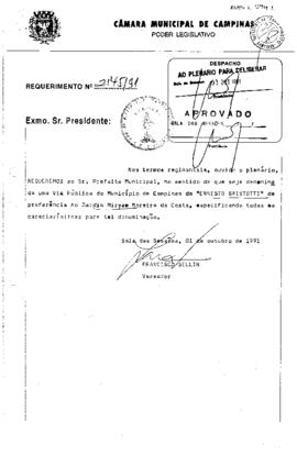 Rua Ernesto Bristotti