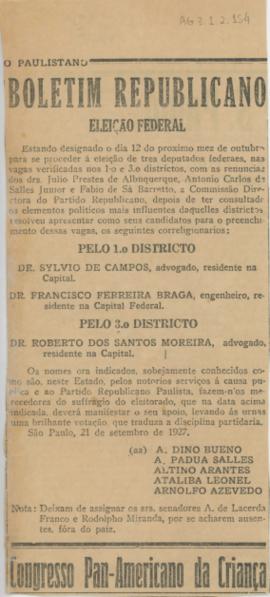 Boletim Republicano